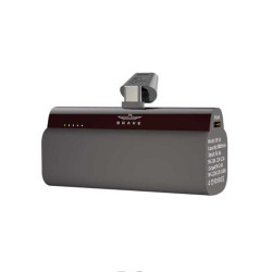 Brave Pocket Mini Portable Power Bank Type-C 20W 5000 mAh BP-14 Black