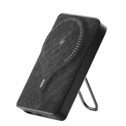 BRAVE 20W 10000mAh Magnetic Mini Pocket Portable Wireless Power Bank with Kickstand and Grip for iPhones