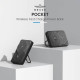 BRAVE 20W 10000mAh Magnetic Mini Pocket Portable Wireless Power Bank with Kickstand and Grip for iPhones