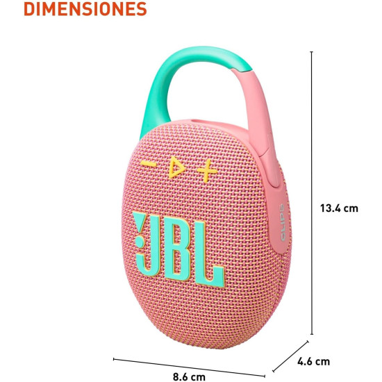 JBL Clip 5 - Ultra-Portable, Waterproof & Dustproof Bluetooth Speaker