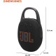 JBL Clip 5 - Ultra-Portable, Waterproof & Dustproof Bluetooth Speaker