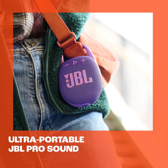 JBL Clip 5 - Ultra-Portable, Waterproof & Dustproof Bluetooth Speaker