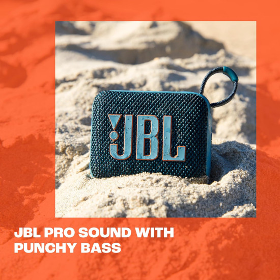 JBL Go 4 - Waterproof and Dustproof Bluetooth Speaker