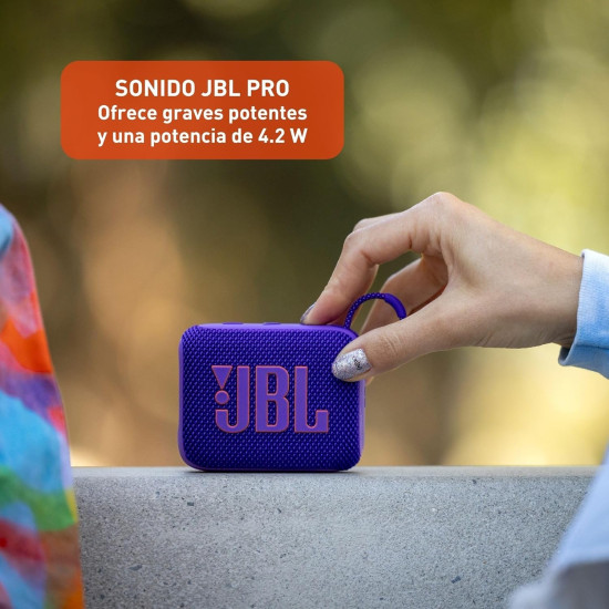 JBL Go 4 - Waterproof and Dustproof Bluetooth Speaker