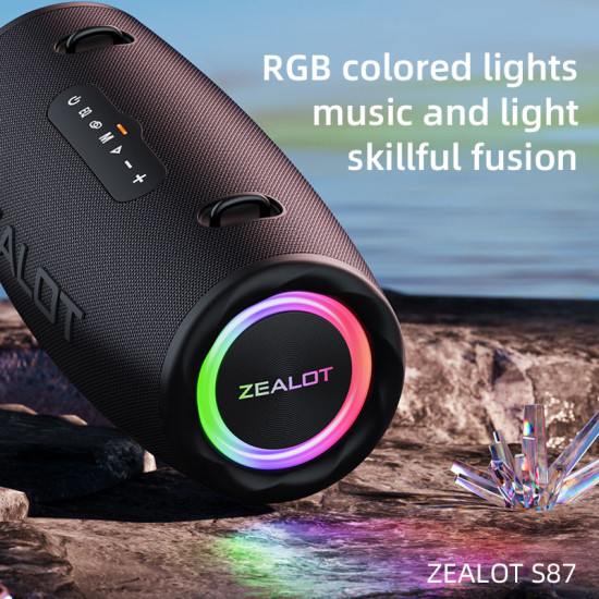 Zealot S87 Bluetooth Speaker -16,000MAH Battery Capacity