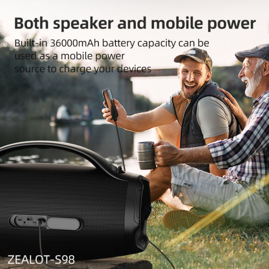 S98 Bluetooth Speaker - 160 WATTS